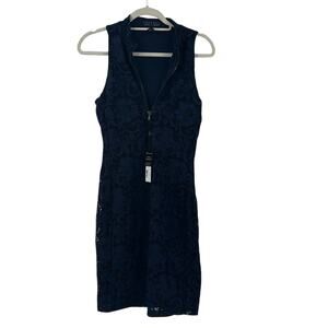 NWT Greyson blue lace Lennox lace dress